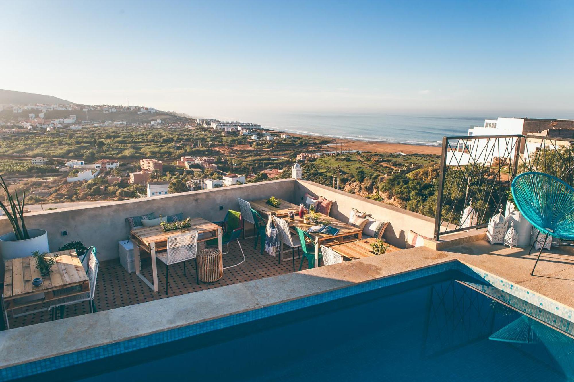 The Yogi Surfer Hotel Taghazout Exterior photo